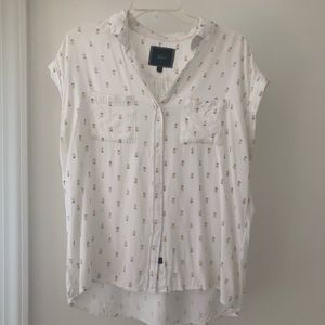 RAILS 🍍summer light weight pineapple tank shirt